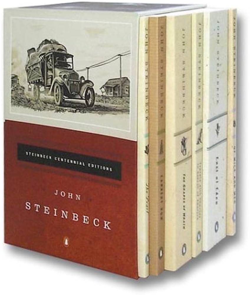 John Steinbeck Book Collection                                                                                                                        <br><span class="capt-avtor"> By:                                                  </span><br><span class="capt-pari"> Eur:71,53 Мкд:4399</span>